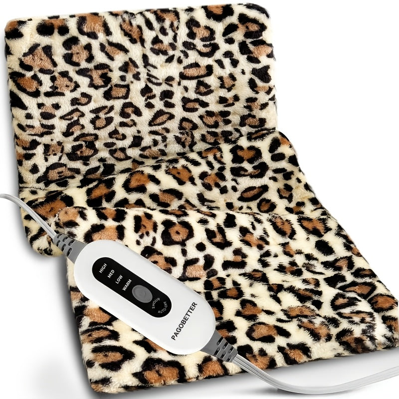 [Electric Heating Pad] Electric Heating Pad 12"x24" | 4 Heat Levels, 2-Hour Auto Off, Lightweight & Breathable, Machine Washable, Heats to 148°F | For Back, Waist, Abdomen, Shoulders | Ideal Gift for Men, Women, Family